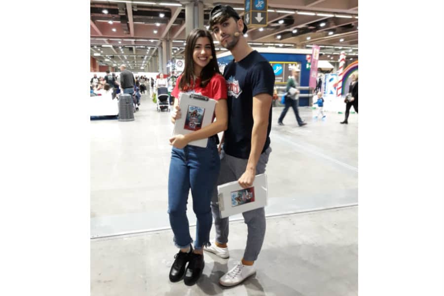 Jonny e Giada in diretta YouTube Live dal grande palco di G! come Giocare