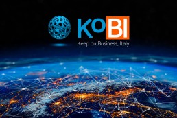 Rappresentazione di connessione dall'Italia verso il mondo con dirette streaming per eventi online aziendali