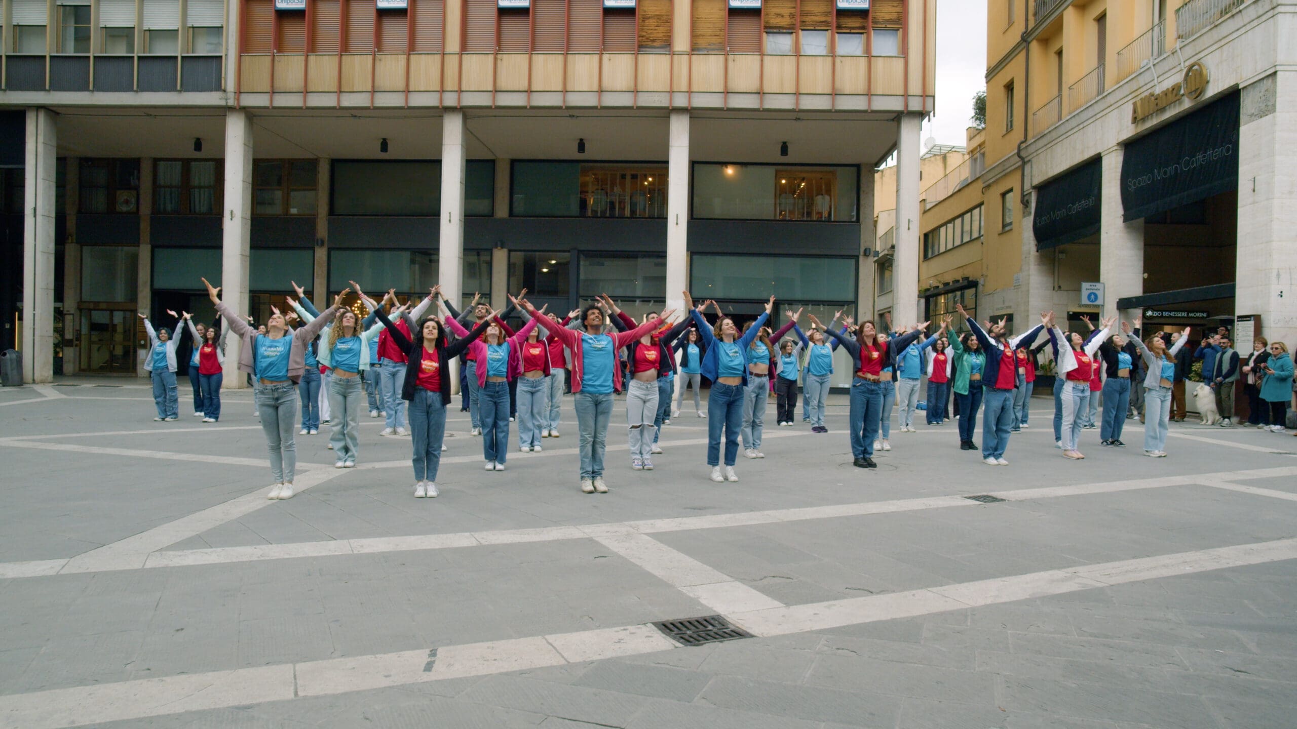 Creativi Digitali per Aboca: ad Arezzo una mise en scene triplicata con un evento non convenzionale energico e colorato