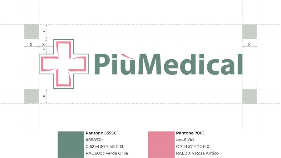 Logo Più Medical dopo il rebranding