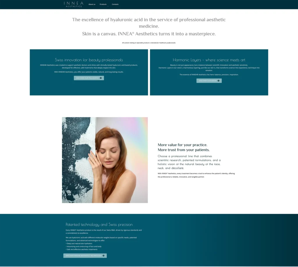 Progetto internazionale INNEA Aesthetics