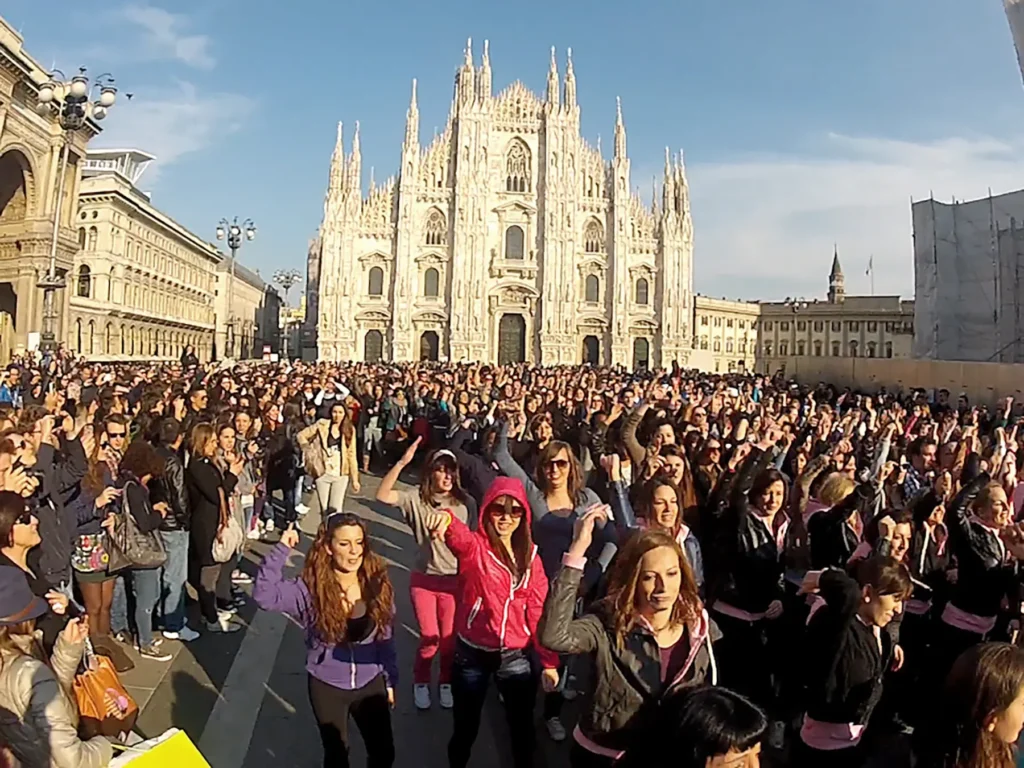 Flash mob e azioni non convenzionali