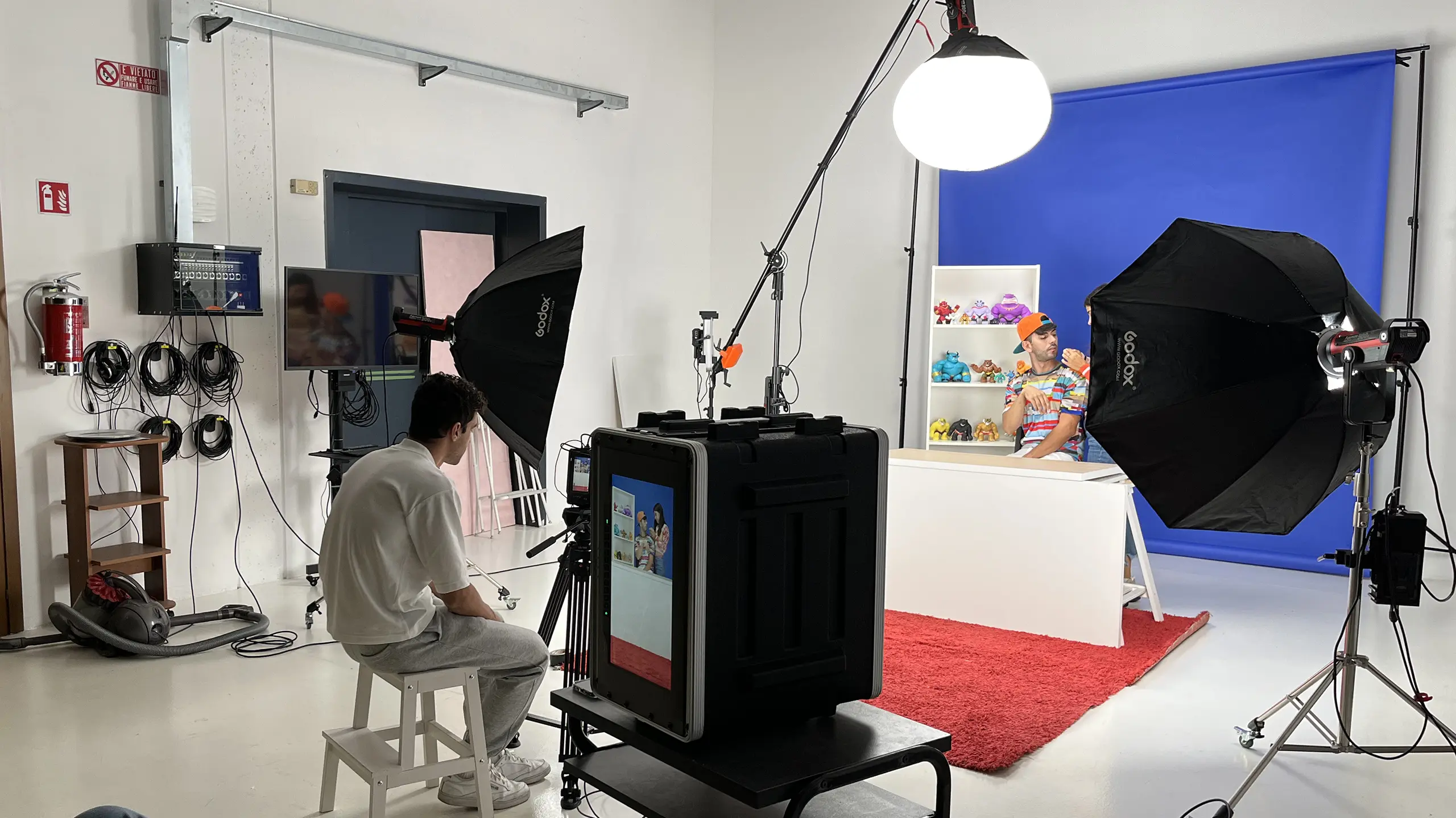 Sala posa degli studi di Creativi Digitali