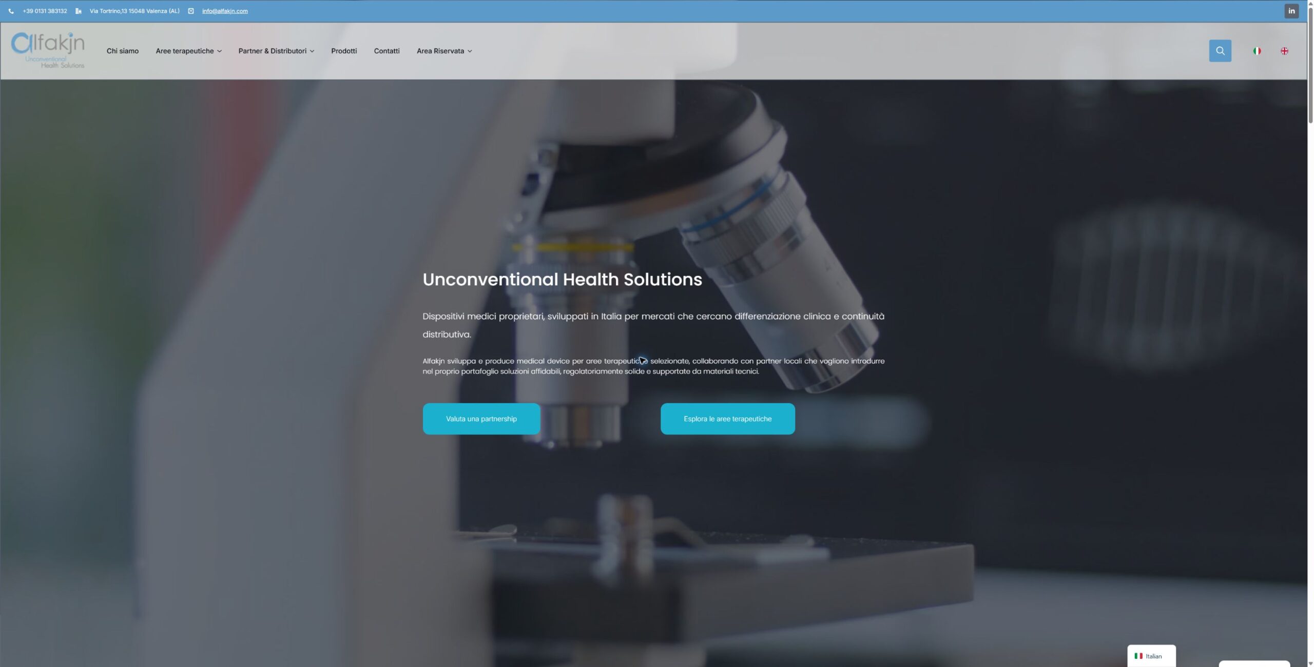 Alfakjn — Una piattaforma digitale per i mercati internazionali